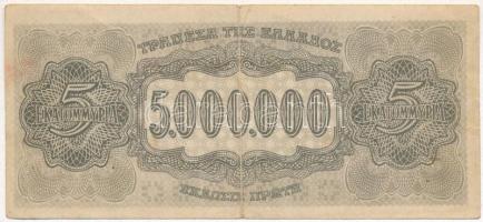 Görögország 1944. 5.000.000D T:III-
Greece 1944. 5.000.000 Drachmai C:VG
Krause 122.a