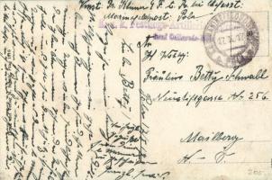 1917 SMS Admiral Spaun az Osztrák-Magyar Haditengerészet gyorscirkálója / K.u.K. Kriegsmarine / WWI ...