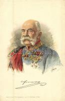 Kaiser Franz Joseph I. Kriegshilfsbüro Nr. 237. / Emperor Franz Joseph I of Austria. Nach einer Photographie von C. Pietzner