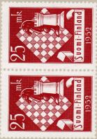 Sakkbélyeget ábrázoló lap C EK