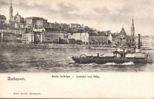 Budapest with ship Salzach