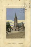 1917 Győr, református templom. Nitsmann József kiadása