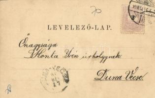 1899 Budapest X. Kőbánya, Református templom, Jászberényi út, Hotel Szabó szálloda és kávéház, X. ke...