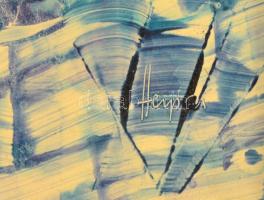 Herpai Zoltán (1951-2011):Lány portré. Olaj, falemez, jelzett, keretben, 30×30 cm