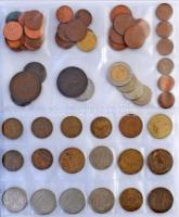 Vegyes külföldi érme tétel "Coin Album" feliratú albumba rendezve, közte Ausztria, Dánia, ...