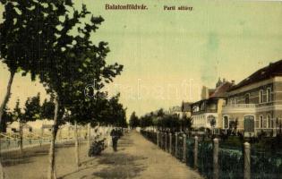 1912 Balatonföldvár, Parti sétány, villa. Kiadja Gerendai Gyula 26. sz.