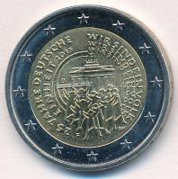 Németország 2015F 2E bimetál "Németország egyesítésének 25. évfordulója" T:1-  Germany 2015F 2 Euro Bi-Metallic "25th anniversary of german unity" C:AU