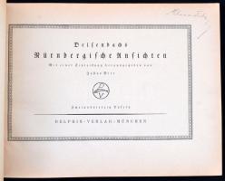 Delsenbachs Nürnbergische Ansichten. München,én.,Delphin, 19+1 p.+42 t. Német nyelven. Kiadói haránt...