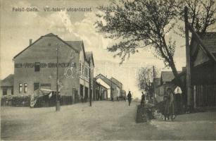 Felsőgalla (Tatabánya), VII.-telepi utca, Beer és Társa bor és sörnagykereskedők üzlete (EK)