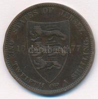Jersey 1877H 1/12Sh Br "Viktória" T:2- ph.
Jersey 1877H 1/12 Shilling Br "Victoria&q...