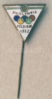 1952. "Helsinki olimpia" kitűző T:2