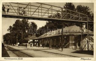 1939 Balatonszemes-fürdő, pályaudvar, vasútállomás