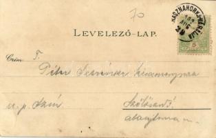 1902 Krasznahorkaváralja, Krásnohorské Podhradie; Krasznahorka vára, Szövetkezeti vendéglő. Kiadja a...