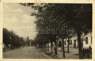 1930 Nagysurány, Surany; utca, üzlet / street view, shop (EB)