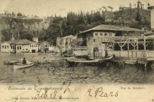 1900 Constantinople, Istanbul, Stamboul; Vue du Bosphore / Bosporus (EK)