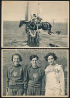 1932 Los Angelesi Olimpiai Játékok 14 db gyűjtőkép 12x17 cm