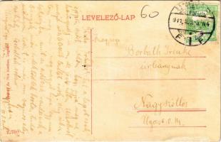 1911 Ungvár, Uzshorod, Uzhhorod, Uzhorod; Kossuth Lajos tér, üzletek. Kiadja Székely és Illés / squa...