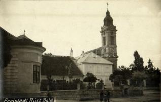 1931 Ruszt, Rust am Neusiedlersee; templom / Kirche / church. photo