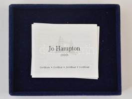 Jo Hampton tenyésztett gyöngy nyaklánc. Eredeti dobozában, leírással, tanúsítvánnyal 132cm