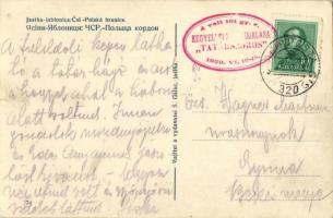 Kőrösmező, Jaszinya, Jasina-Jablonica, Yasinia (Máramaros); lengyel határ / Polska hranice / Polish ...