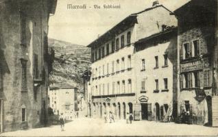 Marradi, Via Fabbioni, Tipografia F. Ravagli / street, printing shop (fl)