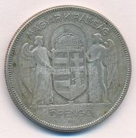 1930. 5P Ag "Horthy jobbra" T:3 Adamo P8