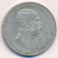 Ausztria 1908. 5K Ag "Ferenc József - Jubileum" T:3 karcolás, kis ph. Austria 1908. 5 Coro...