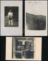 6 db első világháborús osztrák-magyar katonai fotó a frontról / 6 WWI Austro-Hungarian K.u.K. milita...