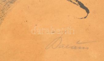 Olvashatatlan jelzéssel: Praga. Litográfia, papír, üvegezett keretben,