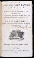 Wagner Ferenc (1675-1748): Universae phraseologiae latinae corpus, congestum a. P. Francisco Wagner ...