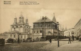 Moscow, Moskau, Moscou; Maison des Boyards Romanoff / Palace of the Romanov Boyars. Knackstedt & Co. Lichtdruck