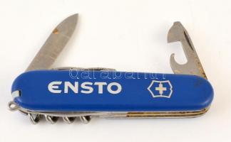 Victorinox Ensto svájci zsebkés, használt, h: 9 cm, pengehossz: 7 cm.