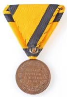 1864. "Az 1864. évi Dán Hadjárat Emlékérme" Br kitüntetés nem eredeti mellszalagon T:2
Hu...