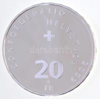 Svájc 2009. 20Fr Ag "Közlekedési Múzeum" eredeti tokban, tanúsítvánnyal T:PP
Switzerland ...