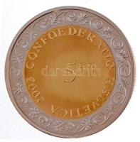 Svájc 2003. 5Fr "Chalandamarz" eredeti dísztokban, tanúsítvánnyal T:PP
Switzerland 2003. ...