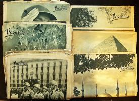 1942-1943 A Képes Vasárnap újság 15 db száma