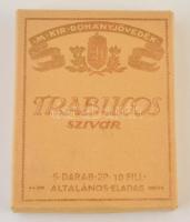 cca 1930 Bontatlan doboz Trabuccos szivar