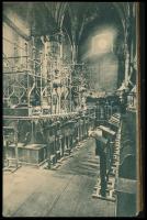 cca 1910 Antiquitates Judaicae Pragenses - régi prágai zsidó emlékek, 25 db képet tartalmazó füzet, ...