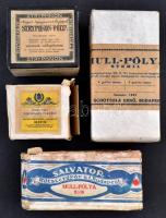 cca 1940 4 klf kötző pólya eredeti, bontatlan csomagolásban
