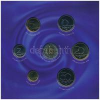 2007. 1Ft-100Ft (8xklf) "Római Szerződés" forgalmi sor, benne 50Ft "50 éves a Római S...