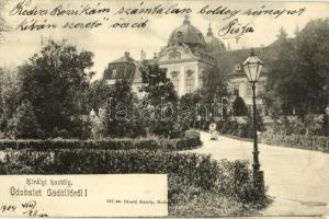1904 Gödöllő, Királyi kastély. Divald Károly 506. sz. (EK)