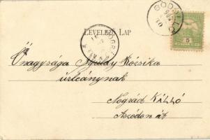 1904 Gödöllő, Királyi kastély. Divald Károly 506. sz. (EK)