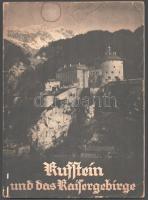 Deubner, Ludvwig: Kufstein und das Kaisergebirge. München, 1941. Bayerland Verlag. Kiadói papírkötésben, kissé viseltes