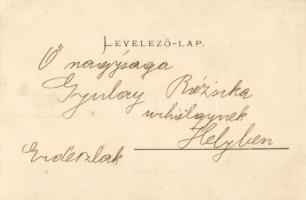 1904 Kassa, Kosice; Széchenyi kioszk, étterem. Kiadja László Béla / kiosk, restaurant, park