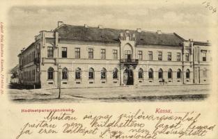 1904 Kassa, Kosice; Hadtestparancsnokság. Kiadja László Béla / K.u.K. military army corps headquarters