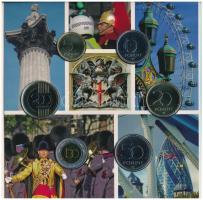 2012. 5Ft-200Ft (6xklf) forgalmi sor szettben, benne 2012. 3000Ft Ag "XXX. Nyári Olimpiai Játék...