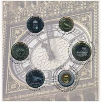 2012. 5Ft-200Ft (6xklf) forgalmi sor szettben, benne 2012. 3000Ft Ag "XXX. Nyári Olimpiai Játék...