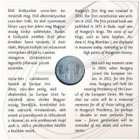 2011. 5Ft-200Ft (6xklf) forgalmi sor szettben + 3000Ft Ag "Az Európai Unió Tanácsának magyar el...