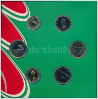 2011. 5Ft-200Ft (6xklf) forgalmi sor szettben + 3000Ft Ag "Az Európai Unió Tanácsának magyar el...