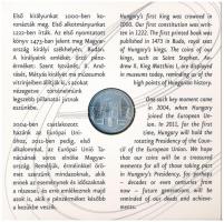 2011. 5Ft-200Ft (6xklf) forgalmi sor szettben + 3000Ft Ag "Az Európai Unió Tanácsának magyar el...